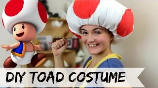 DIY Toad costume (No Sew)