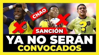 Análisis: Sanción caso Arboleda Plata y Páez, quiénes los reemplazarían en la Selección? 🇪🇨
