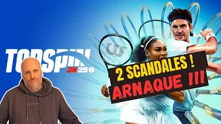 TOP SPIN 2K25 : TEST ET COUP DE GUEULE !