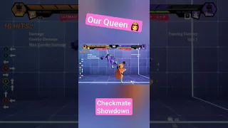 Our Queen 👸Checkmate Showdown #fgc #indiegame #fightinggames