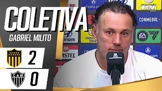 COLETIVA GABRIEL MILITO | Peñarol 2 x 0 Atlético-MG - Conmebol Libertadores 2024