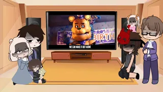 Past Aftons react to FNAF Song: "Breaking Out" by Ben Schuller (Animated Music Video)