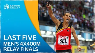 ENTHRALLING Relays - Last 5 Men’s 4x400m Finals