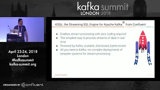 PREVIEW: KSQL 201: A Deep Dive into Query Processing (Hojjat Jafarpour, Confluent) Kafka Summit 2018