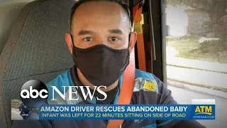 Hero Amazon driver rescues baby