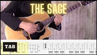 Emerson, Lake and Palmer | The Sage (Guitar solo) with TABS
