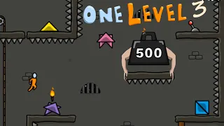 One Level 3: Stickman escape from prison Lvl.31-38 - One Level: Стикмен побег из тюрьмы.
