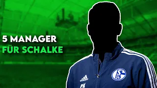 FC Schalke 04: 5 Manager für den Neuaufbau in der 2. Liga und günstige Transfers!