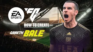 How To Create Gareth Bale On FC 24 Career Mode! Face Tutorial