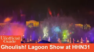 Ghoulish! A Halloween Tale lagoon show at Universal Orlando Halloween Horror Nights 31 complete POV
