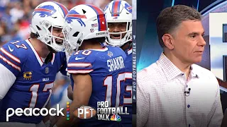 NFL Week 2 superlatives: Josh Allen, Bills bounce back vs. Raiders | Pro Football Talk | NFL on NBC