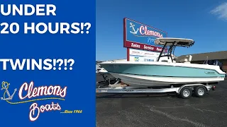 2022 Boston Whaler 230 Outrage, Used Center Console for Sale at Clemons Boats in Sandusky, Ohio