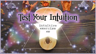 Test Your Intuition #20 | Intuitive Exercise Psychic Abilities