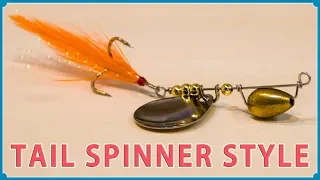 Making a Tail spinner style spinner / スピンテール型スピナールアーの作り方