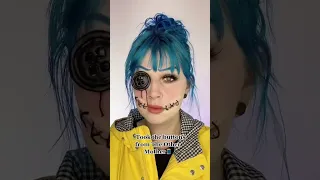 What if characters stories ended differently?🤔 | CORALINE 🪡 #makeup #coraline #neilgaiman