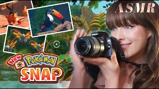 ASMR 📸 Let's Play Pokemon Snap! 🎮 ~ Cozy Whispered Gaming & Nintendo Switch Controller Clicks