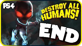Destroy All Humans! Remake Walkthrough Part 8 (PS4, XB1) Ending Final Boss No Commentary
