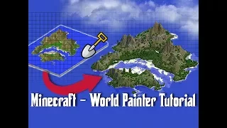World Painter TUTORIAL - How To Create Custom Minecraft Maps!