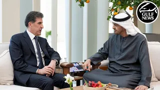 UAE President Sheikh Mohamed receives President of Iraq's Kurdistan Region