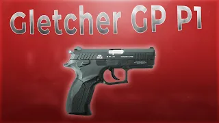 Пневматический пистолет Gletcher GP P1