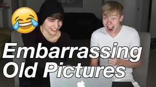 Reacting to OLD Embarrassing Pictures!