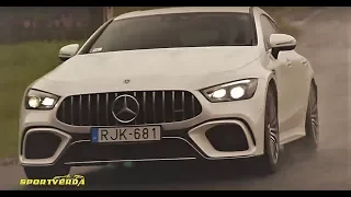 70 MILLIÓS FEGYVER - Mercedes-AMG GT 4-Door 63 teszt (SportVerda)