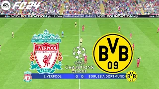 FC 24 | Liverpool vs Borussia Dortmund - UCL UEFA Champions League - PS5™ Full Match & Gameplay