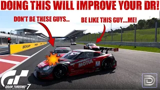 GT7: How to IMPROVE Your DR & SR.... by AVOIDING CHAOS!
