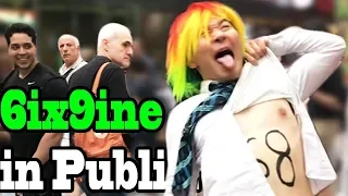 6IX9INE (Tekashi69) - "Gummo" - SINGING IN PUBLIC!!