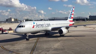 American Airlines 757-200 Trip Report Miami to Dallas (Full Flight)