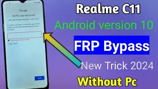 realme c11 android 11 frp bypass, realme c11 bypass google account