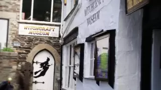 WITCHCRAFT IN CORNWALL - THE MUSEUM OF WITCHCRAFT BOSCASTLE CORNWALL