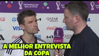 "ENTREVISTA THOMAS MULLER" Depois da derrota para o Japão