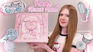 FLOWER KNOWS HAUL! 🦢🎀🏹 (the prettiest makeup I have ever seen)