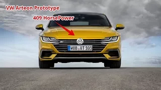 Wow! VW Arteon Prototype Gets 409 HP from Turbo VR6 | Loud Engine