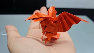 How to fold a hunting Hawk with Origami paper