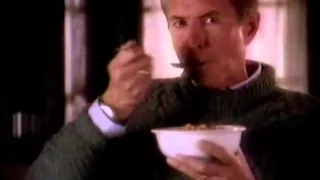 1990 Oatmeal Crisp & Oatmeal Raisin Crisp Commercial With Anthony Perkins As Norman Bates