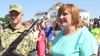 2021-06-25 г. Брест. Принятие присяги военнослужащими вч 5526. Новости на Буг-ТВ. #бугтв