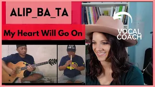 VOCAL COACH REACTS: ALIP_BA_TA  -  My Heart Will Go On