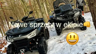 Zima na quadach/CF Moto/Polaris/Yamaha/Segway👊