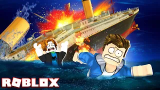 КРУШЕНИЕ ТИТАНИКА! ВЫЖИТЬ НА ОГРОМНОМ ЛАЙНЕРЕ ПОСРЕДИ ОКЕАНА В ROBLOX