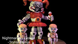 ALL FNaF models I will use in my animations
