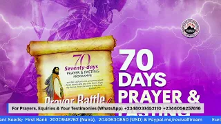 DAY 40 MFM 70 DAYS PRAYER AND FASTING || 15/9/ 2023 || 1089