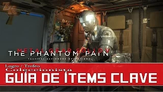 Metal Gear Solid V: The Phantom Pain - Guía de Ítems Clave - Logro / Trofeo Coleccionista