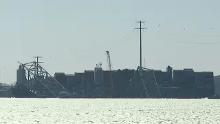 Despejar escombros para reabrir el puerto de Baltimore, una tarea "compleja" | AFP