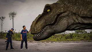 T-Rex Sad Origin Story part 2 | Best Realistic Dinosaur | Jurassic World Dominion IRL | Teddy Chase