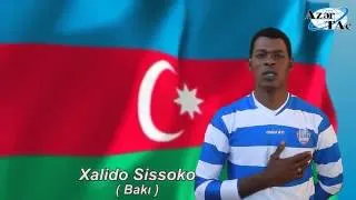 Иностранные футболисты спели Гимн Азербайджана