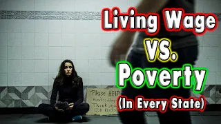 How much do you need to live out of poverty in each state?  All 50 States.