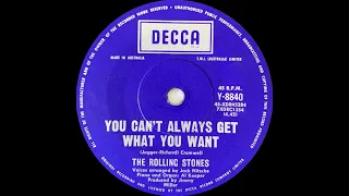 1969: The Rolling Stones - You Can't Always Get What You Want - mono 45