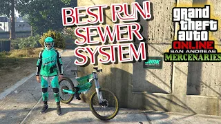 JUNK ENERGY TIME TRIAL - I Beat My First Run Record| GTA ONLINE| SEWER SYSTEM TRACK